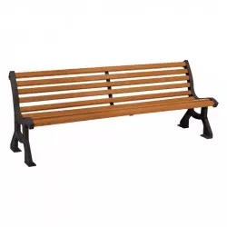Banc extérieur en bois Lublin PROCITY Banc extérieur en bois Lublin PROCITY