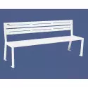 Banc public en métal 5 lames Silaos® PROCITY