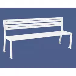 Banc public en métal 5 lames Silaos® PROCITY Banc public en métal 5 lames Silaos® PROCITY