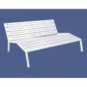 Chaise longue en métal Silaos® PROCITY