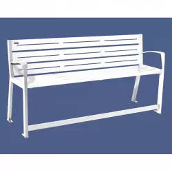 Banc métallique Silaos® - Gamme séniors PROCITY Banc métallique Silaos® - Gamme séniors PROCITY