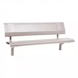 Banc avec dossier en acier Oslo PROCITY Banc avec dossier en acier Oslo PROCITY