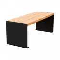 Banquette en acier et bois Kub PROCITY