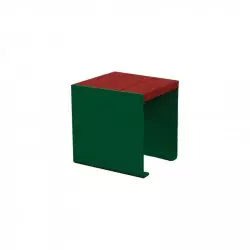 Banquette 1 place acier et bois Kub PROCITY