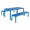 Table pique-nique tout acier Silaos® PROCITY