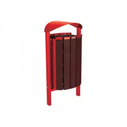 Corbeille 50 Litres plastique recyclé Silaos® PROCITY Corbeille 50 Litres plastique recyclé Silaos® PROCITY