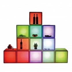 Rangement Cube déco LED