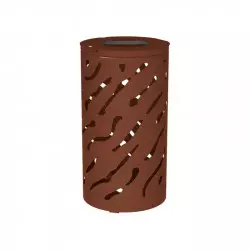 Corbeille ronde en acier Venise PROCITY