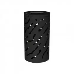 Corbeille ronde en acier Venise PROCITY