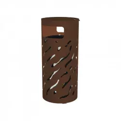 Corbeille ronde avec couvercle rehaussé Venise PROCITY