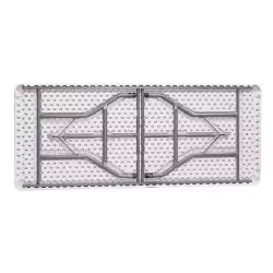 183 x 76 cm - Table pliable en polypro