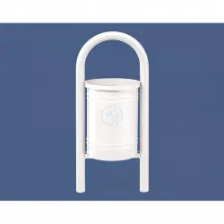 Corbeille 40 litres sur pieds Vercors PROCITY Corbeille 40 litres sur pieds Vercors PROCITY