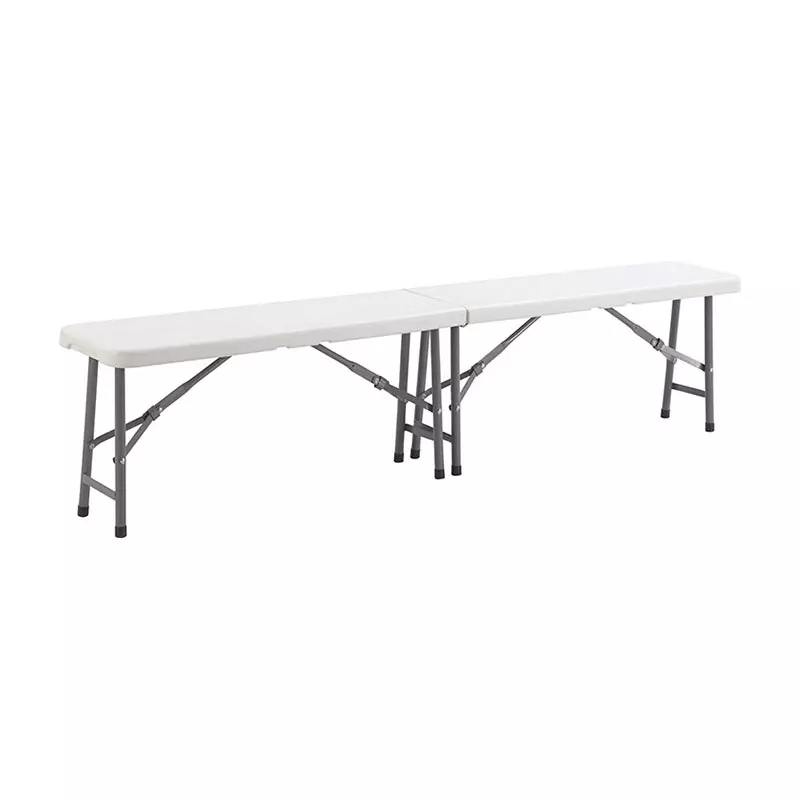 Banc plastique pliable en polypro 183 cm