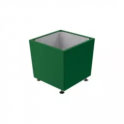 Jardinière carrée en acier Olbia PROCITY Jardinière carrée en acier Olbia PROCITY