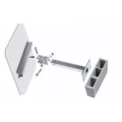 Ø600 mm - Miroir routier antigivre