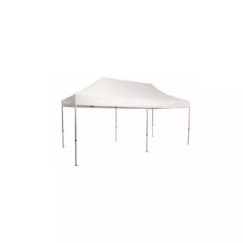 Tente pliante en aluminium 3 x 6 m + sac de transport