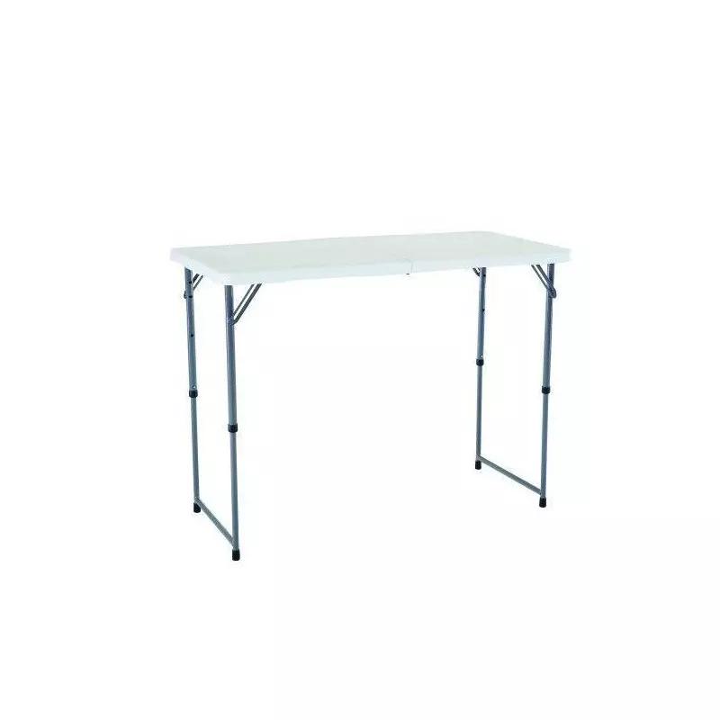 Table pliable en polypro - Table pliante plastique blanche