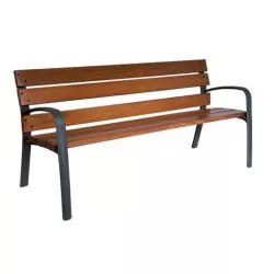 Banc extérieur en bois exotique MODO