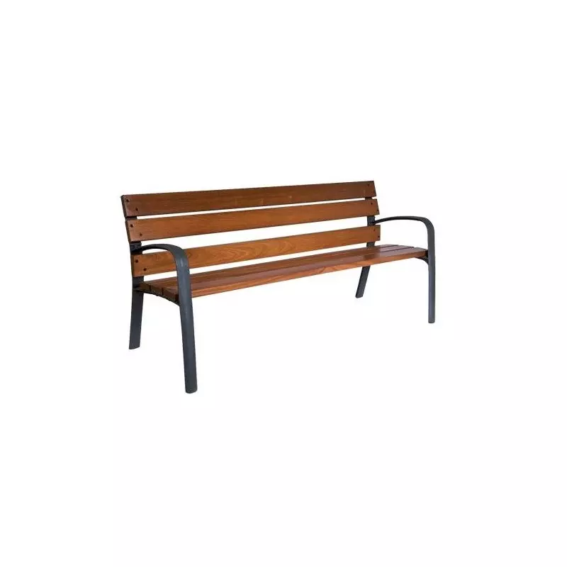 Banc extérieur en bois exotique MODO