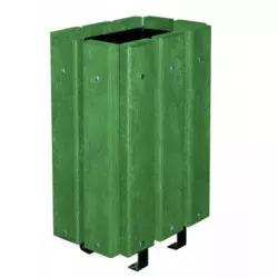 Poubelle en plastique recyclé MORAY - sans couvercle Poubelle en plastique recyclé MORAY - sans couvercle