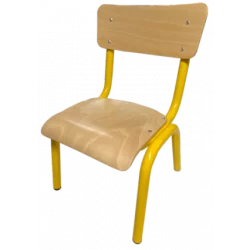Chaise maternelle empilable