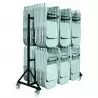 Chariot pour transporter des chaises pliantes