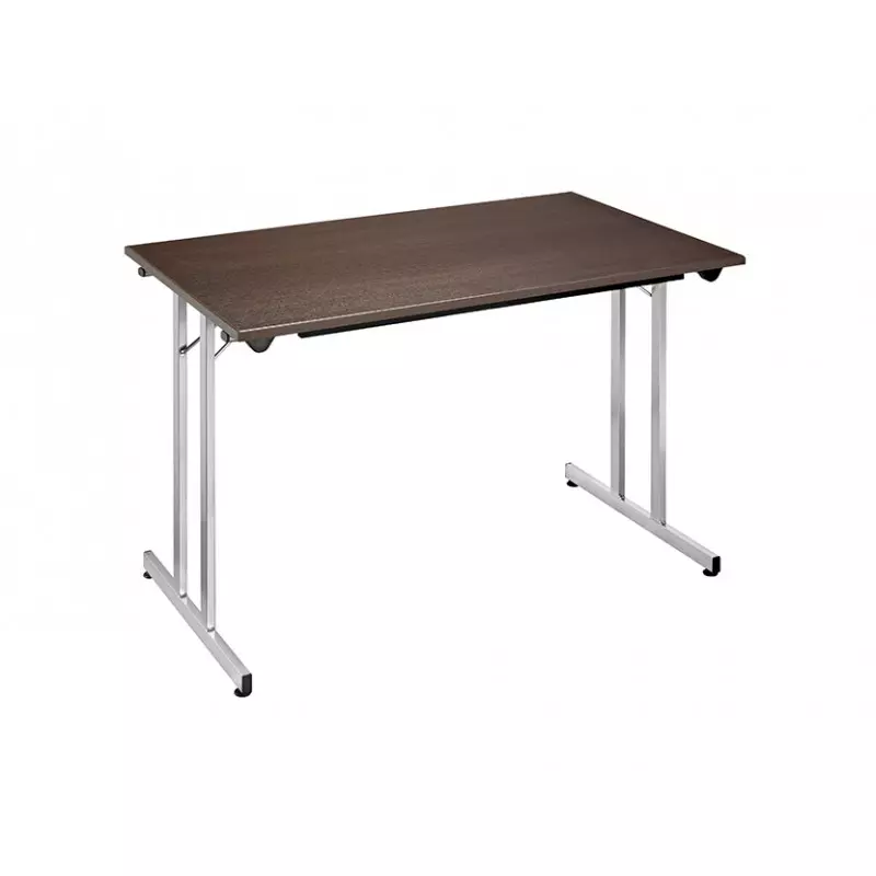 Table pliante multiusage, plateau mélaniné