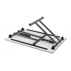 Table pliante multiusage, plateau mélaniné