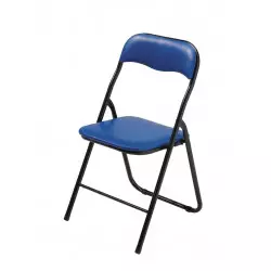 Chaise pliante avec dossier en polypropylène Chaise pliante avec dossier en polypropylène