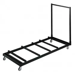 Chariot de transport pour tables pliantes jusqu'à 160 cm