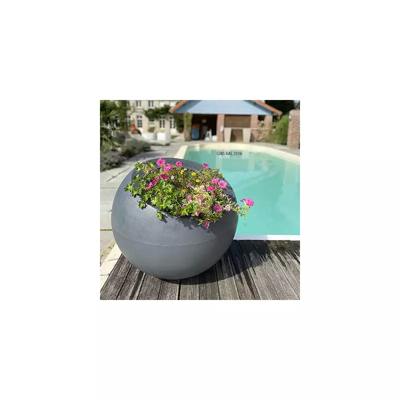 Pot de fleur - Jardinière - Mobilier extérieur en plastique