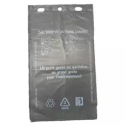 Pochette de 10 liasses de 50 sacs gants pour déjections canines