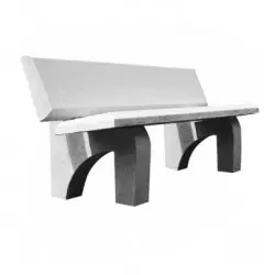 Banc extérieur en béton armé Tendance