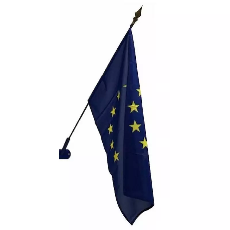 Drapeau Union Européenne de façade sans frange