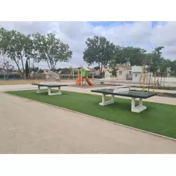 Table de ping pong en béton vert Outdoor