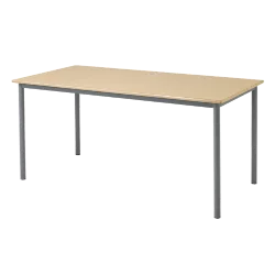 160 x 80 cm - Table de restauration pour établissement scolaire