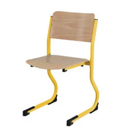 Chaise scolaire réglable en hauteur