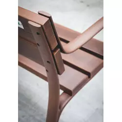 Banc public en bois exotique Catane
