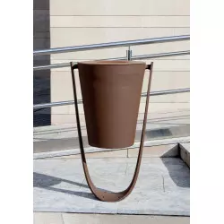 Poubelle de rue pour les ordures