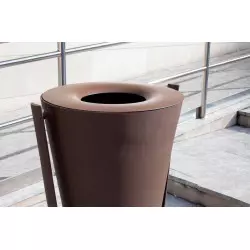 Poubelle de rue pour les ordures