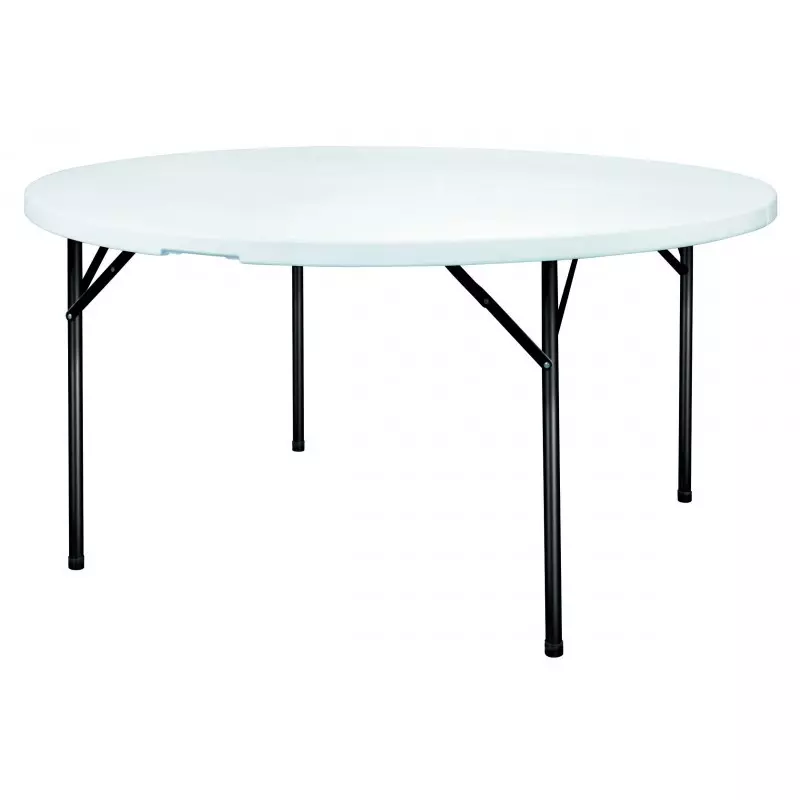 3 dimensions - Tables pliantes polypro rondes
