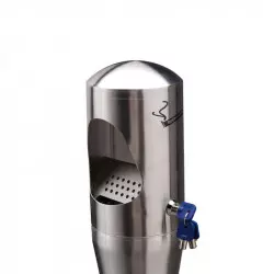 Cendrier extérieur en inox