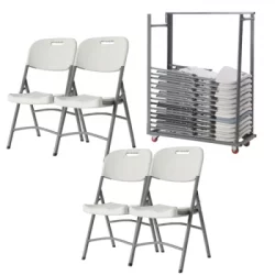 Lot de 24 chaises pliantes...