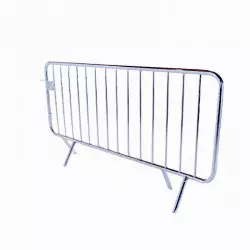 14 barreaux Barrière de foule - SECURIBAR