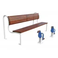 Banc avec pédales pour...