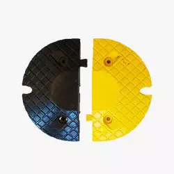 Ralentisseur route Modulable jaune et noir