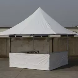 Stand buvette pliant en Alu avec comptoirs