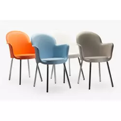 Fauteuil de collectivité avec accoudoirs