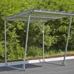 Abri en acier pour vélos et motos