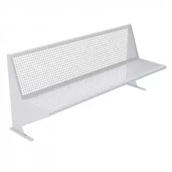 Banc public métallique...